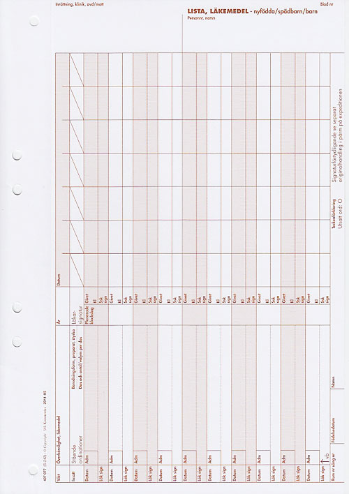 Bok: Lista läkemedel